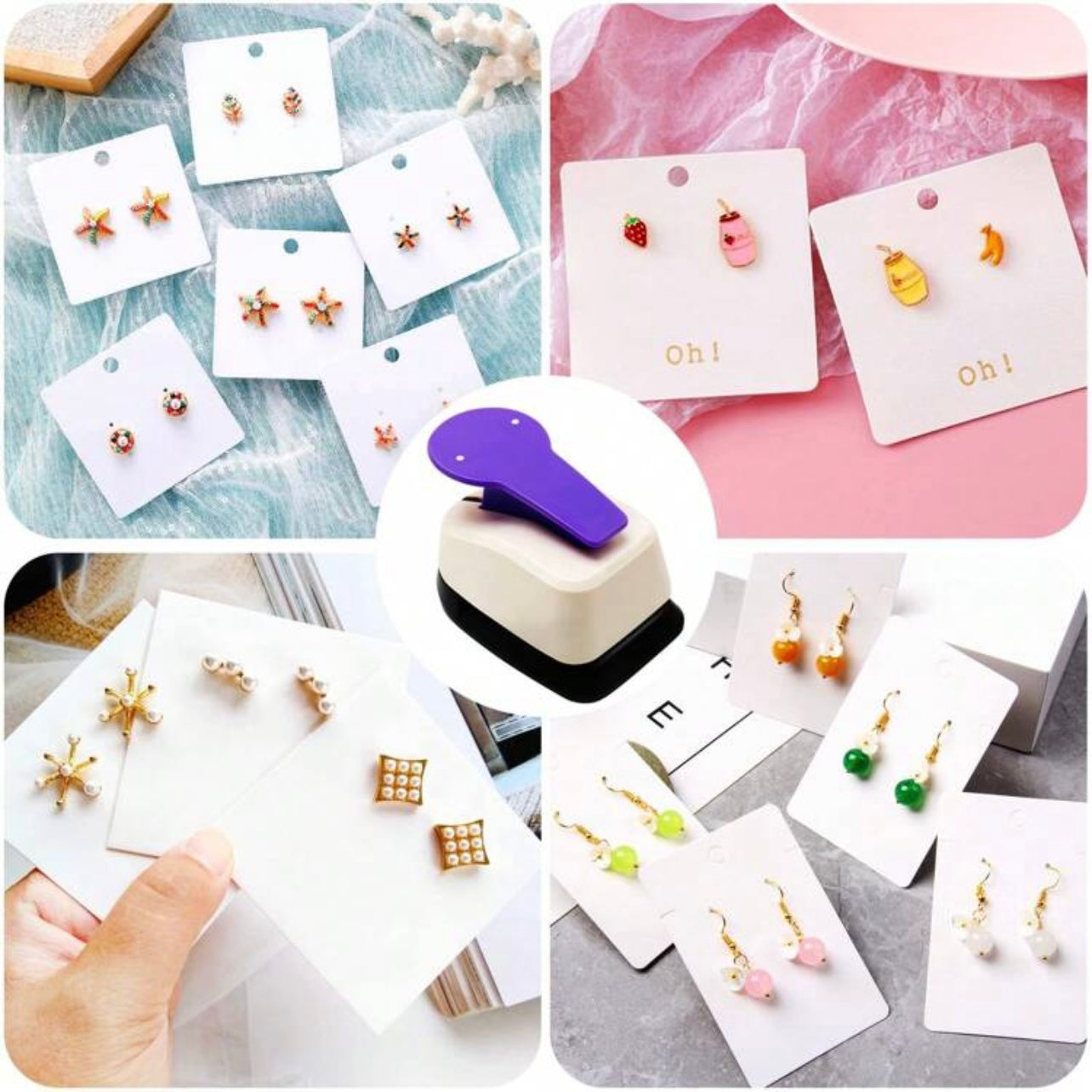 Hole Punch Earring Cards #HP1863