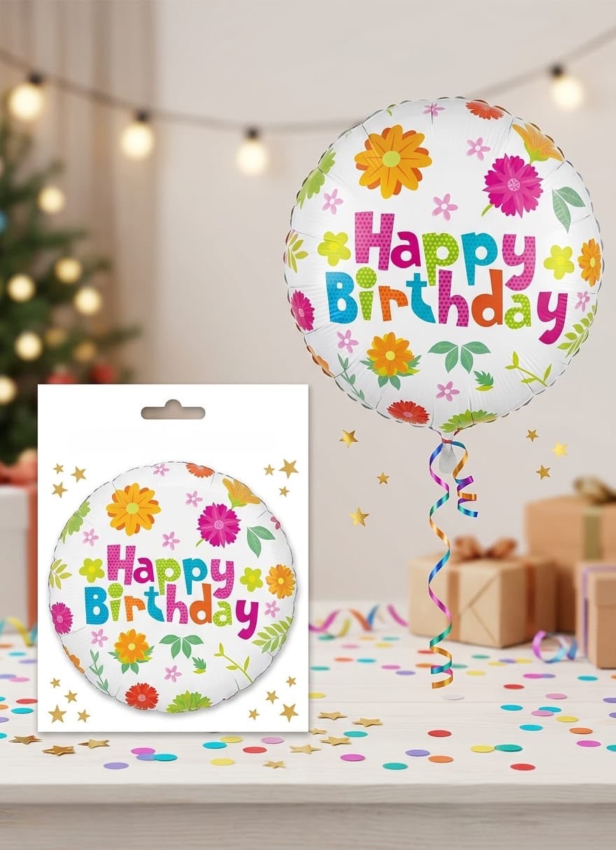 Happy Birthday Foil Balloon – 18 Inches #FB4113