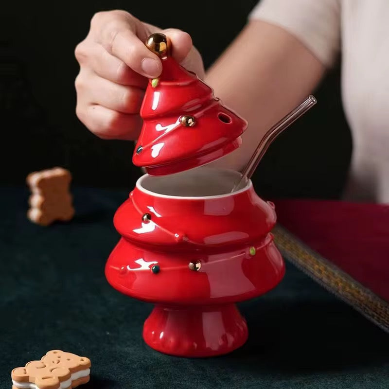 Christmas Mug Tree Shaped #CM2079