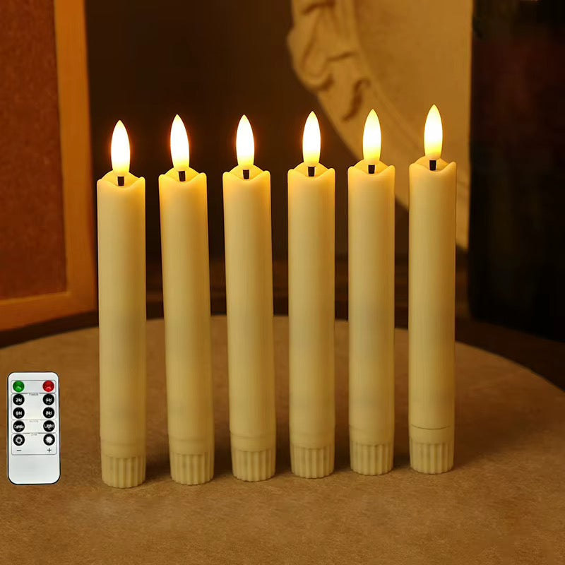 LED Taper Candles – 6pcs #EC4088