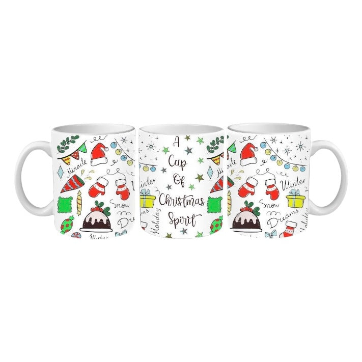 Printed Glass Mug  #GM2173