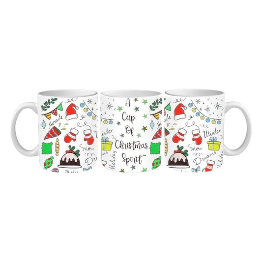 Printed Glass Mug  #GM2173