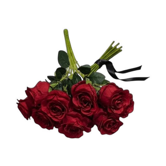 X9 Artificial Red Flower #AF2647