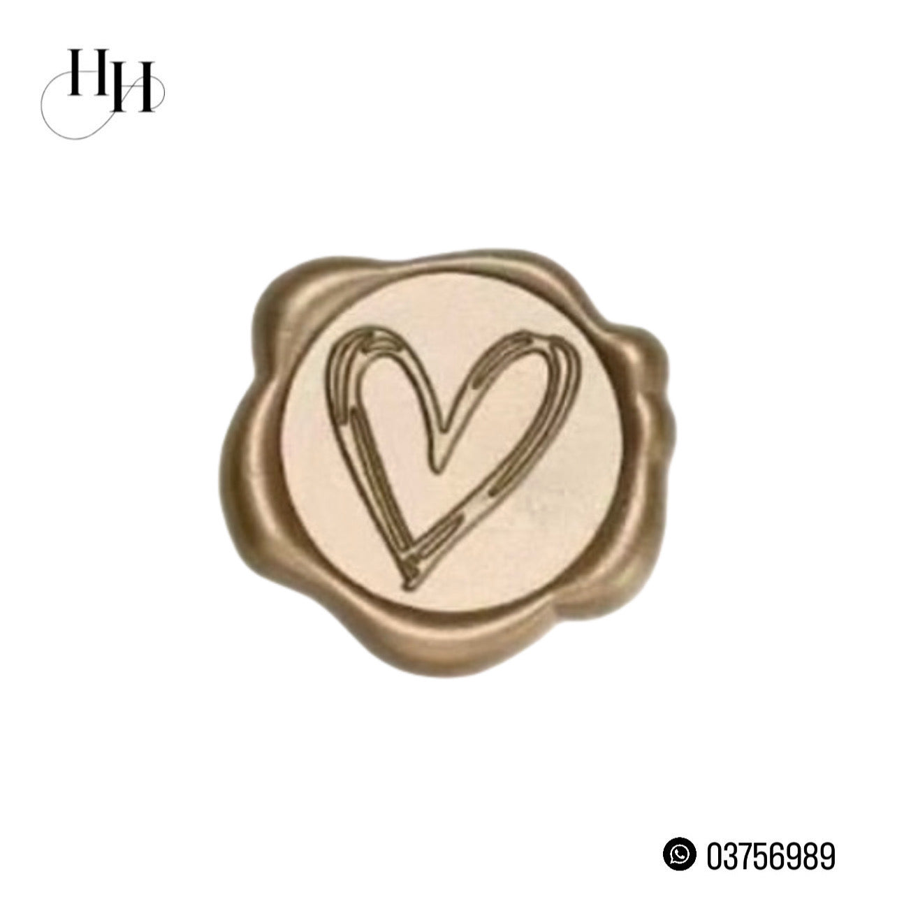 4pcs Wax Seal Stickers #WS1512