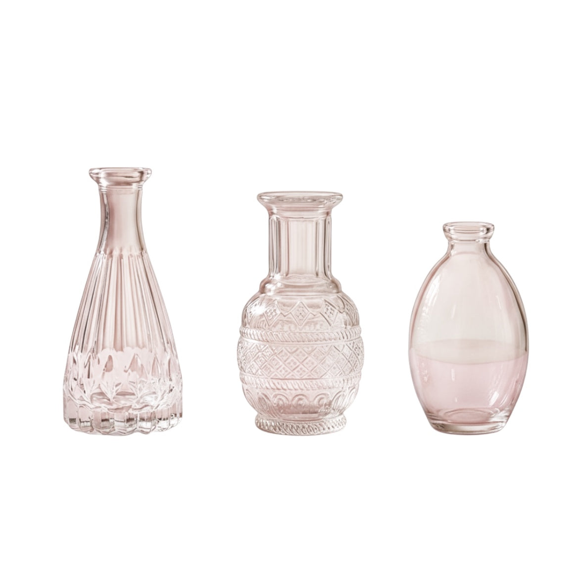 Decorative Clear Glass Flower Vases 
#GV2615