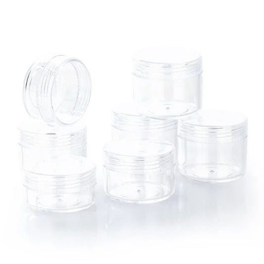 Transparent Cosmetic Cream Jar