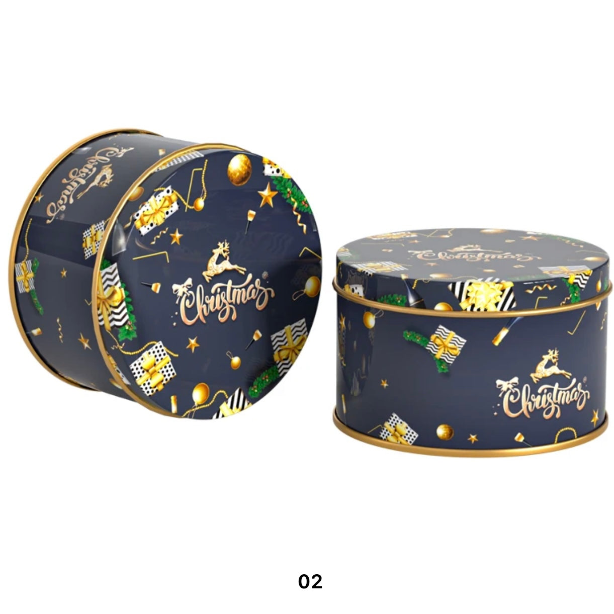 Christmas Candle Tin #CJ1372