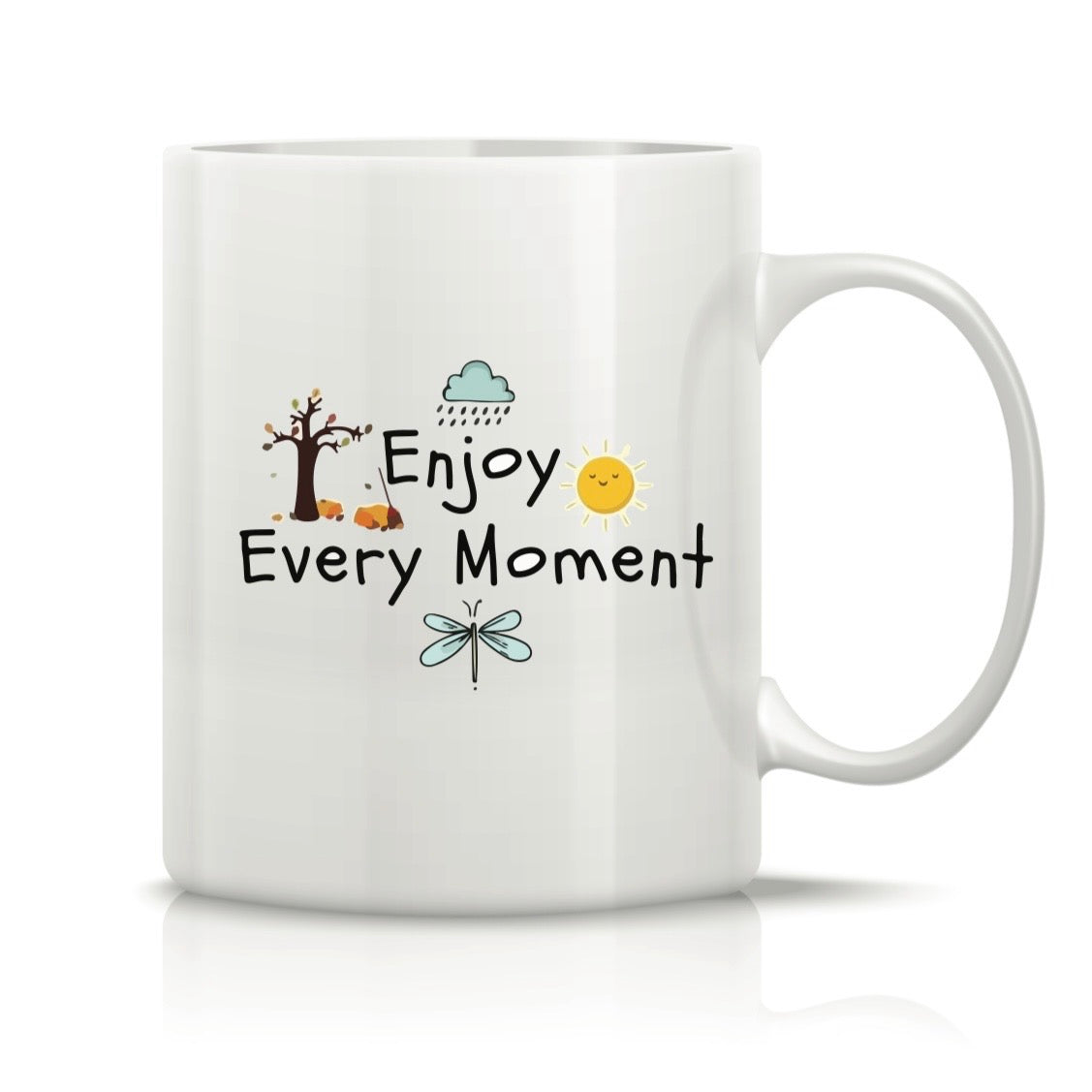 Printed Glass Mug  #GM2203