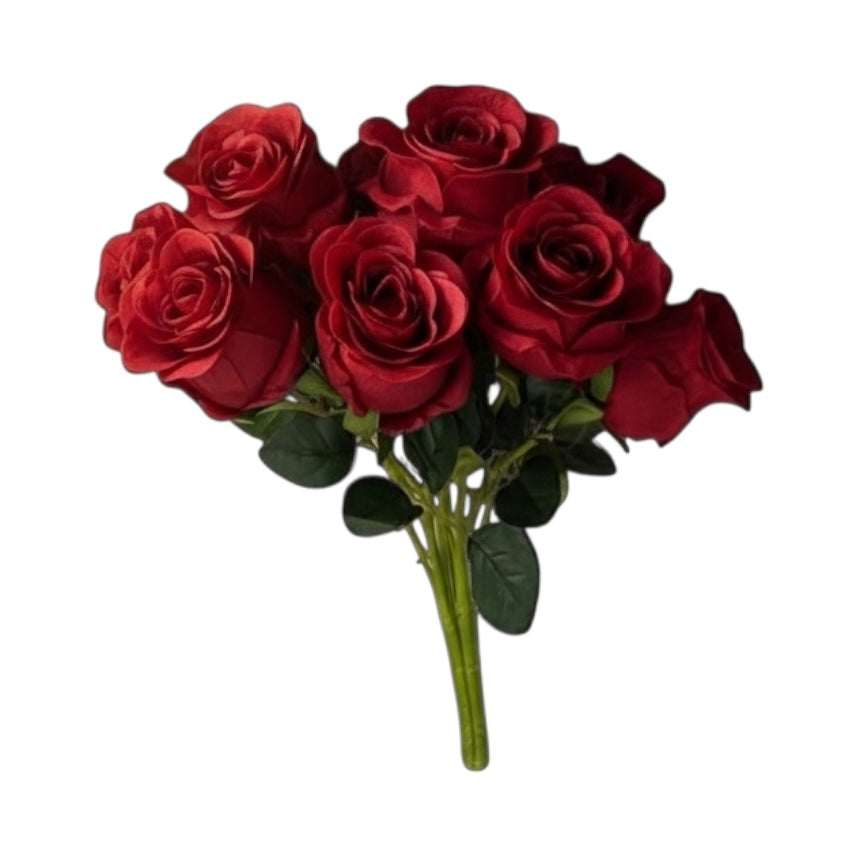 X9 Artificial Red Rose Bouquet #AF2647