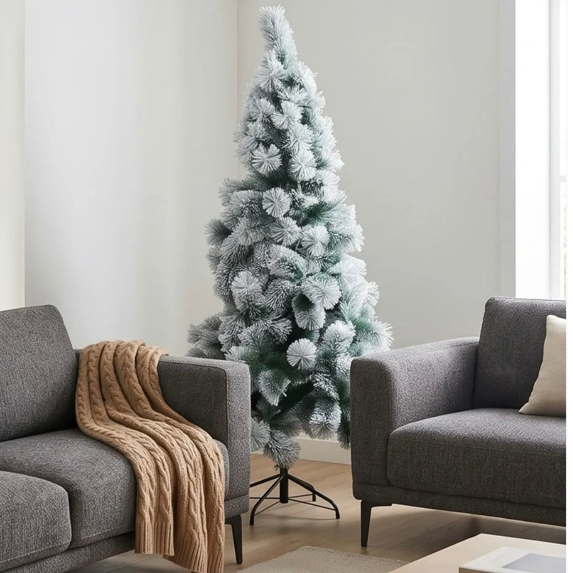 Snow Flocked Christmas Tree #CT4341