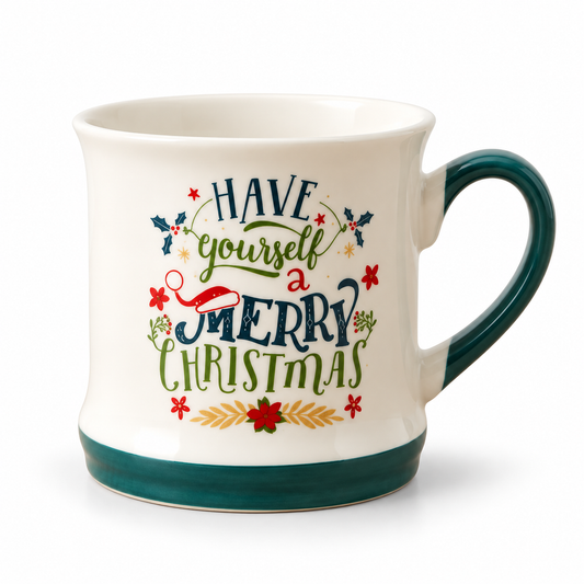 Have Yourself a Merry Christmas Ceramic Mug #CM4513