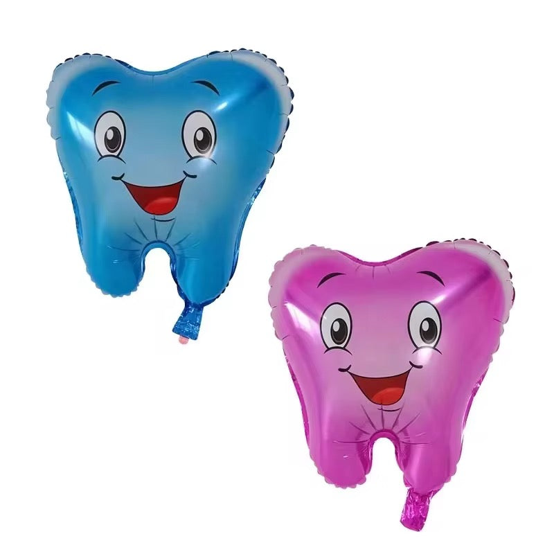 Tooth Shape Foil Balloon – Dental Party Decoration #FB2953