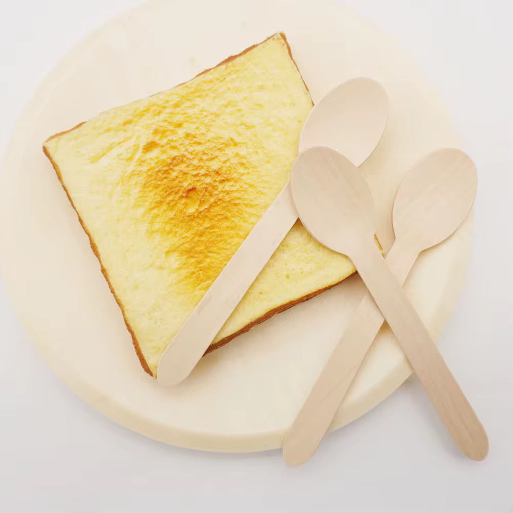 100pcs/pack Wooden spoon #WF2097