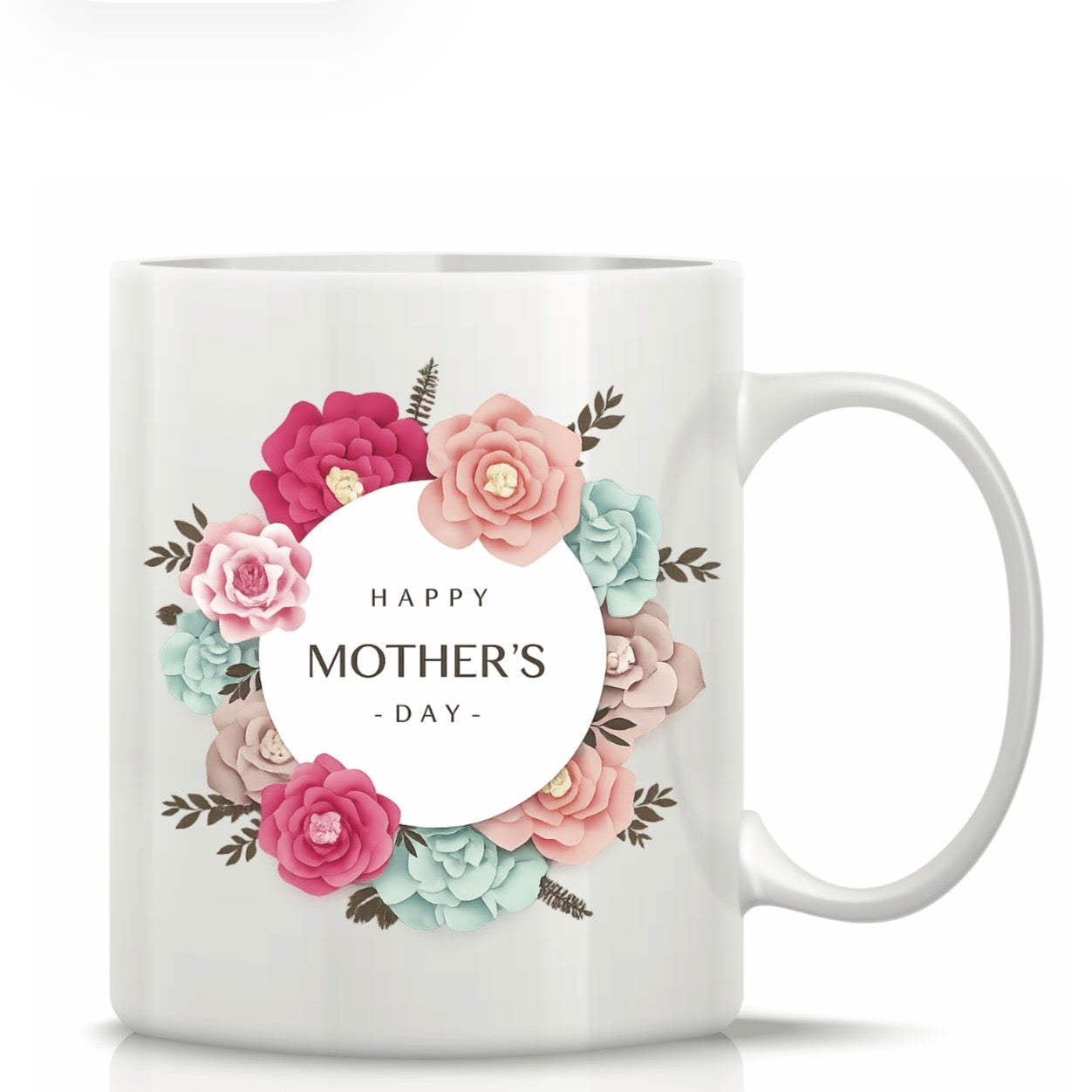 Mother’s Day Printed Glass Mug  #GM3017