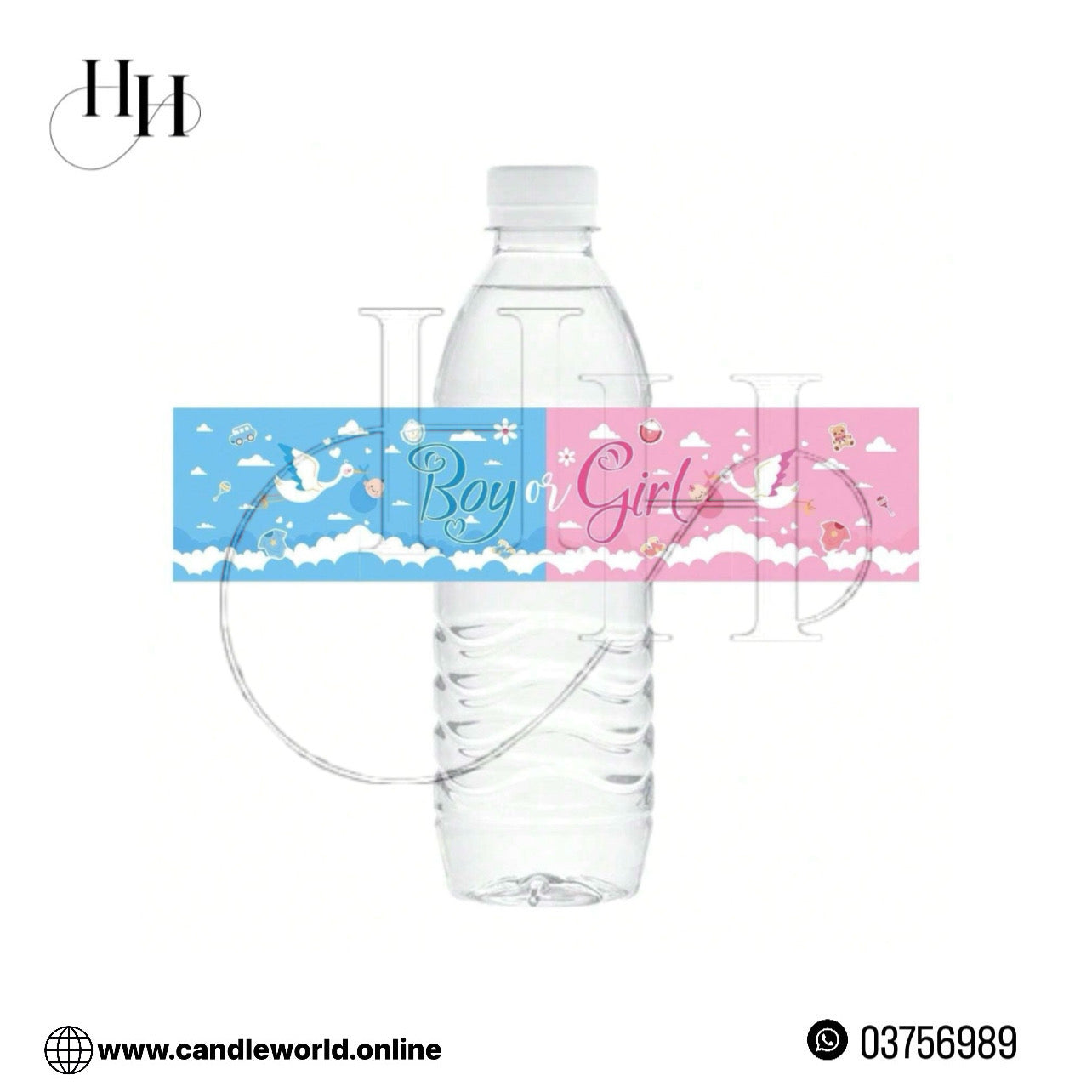 10pcs Water Bottle Lable #BL1087