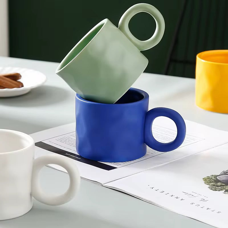 450ml Textured Ceramic Mug #CM3953