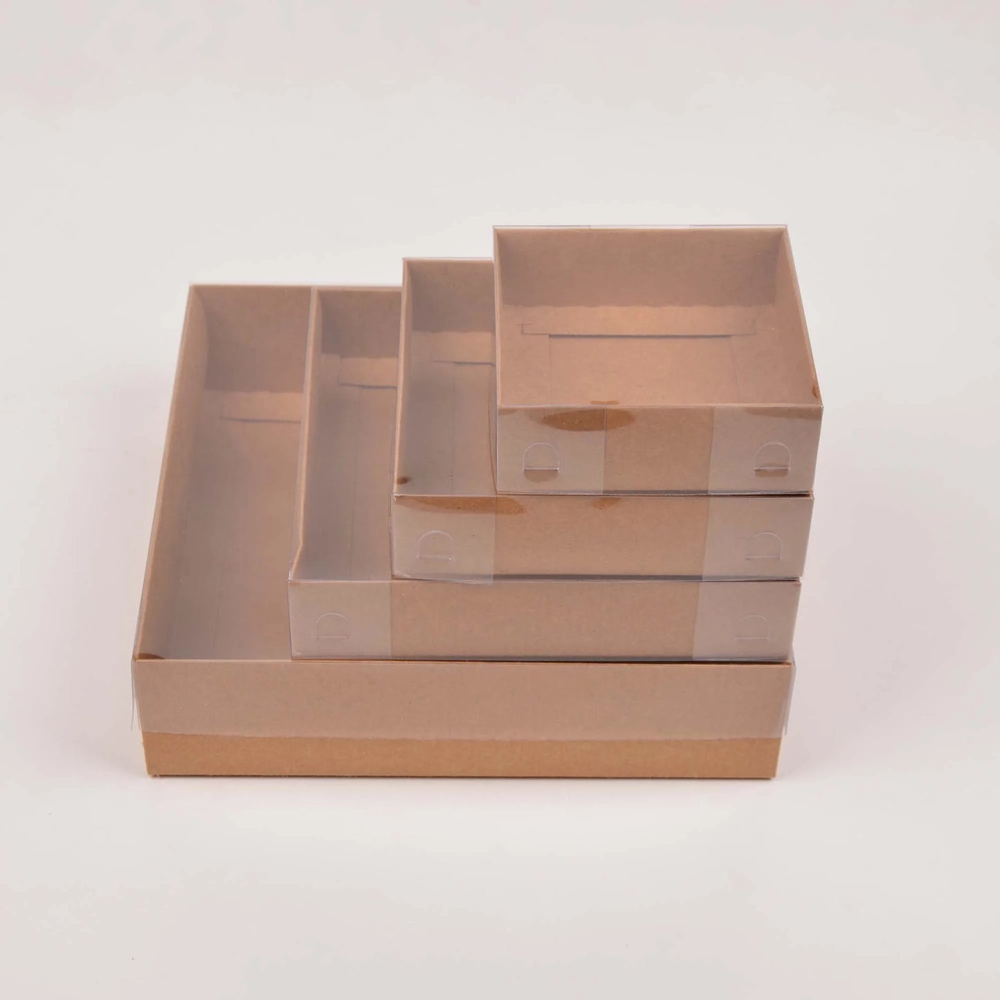 X12pcs PVC Top Carton Box