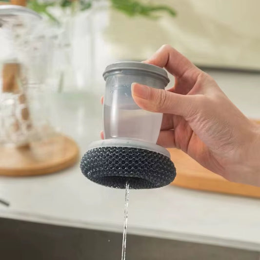 Soap Dispensing Dish Scrubber Brush #GS3944