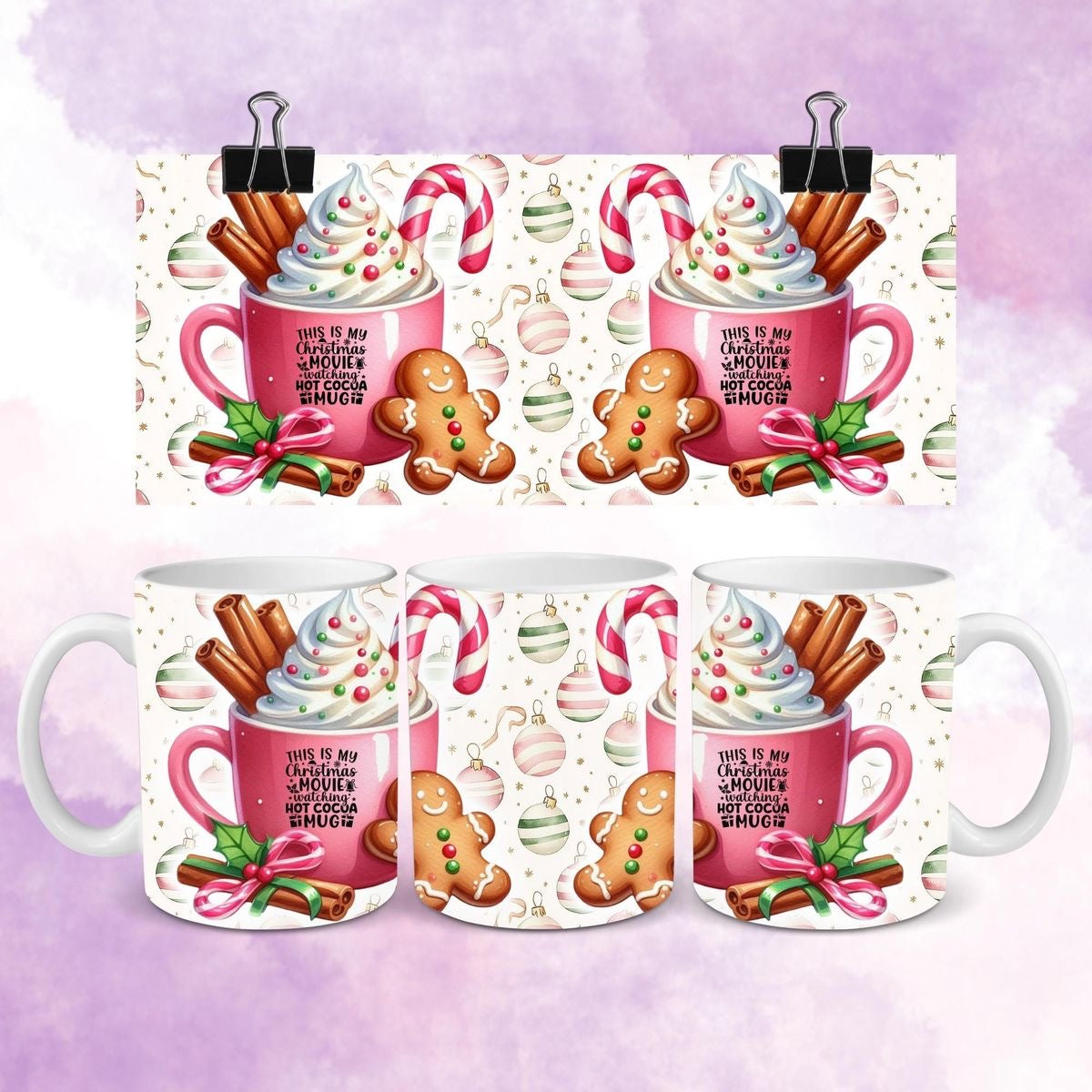 Printed Glass Mug  #GM2172