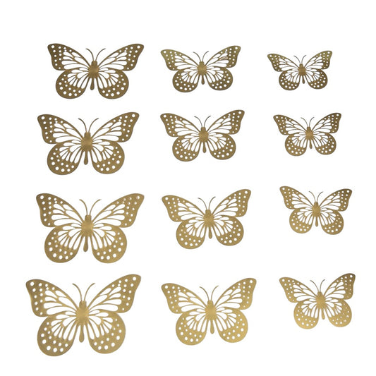 3D Butterfly Decoration x12pcs #GB1232