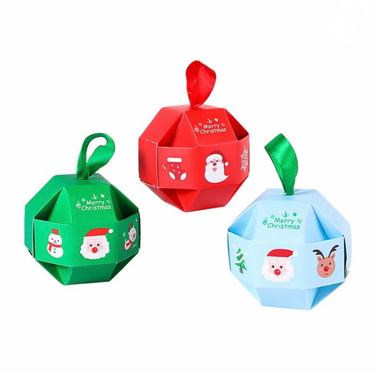 X12pcs - 8cm Christmas Packaging #CC4209