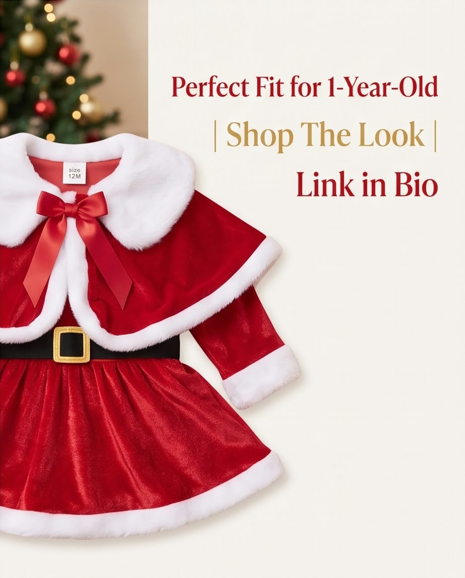 Baby Santa Claus Costume Set #CC4385