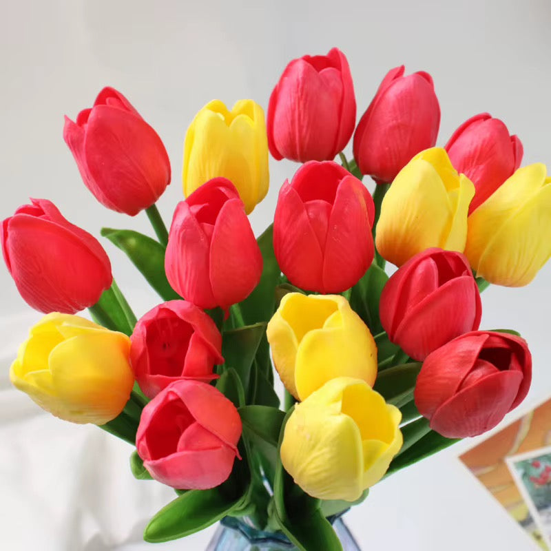 X10pcs - Artificial Tulip Flowers #AF4038