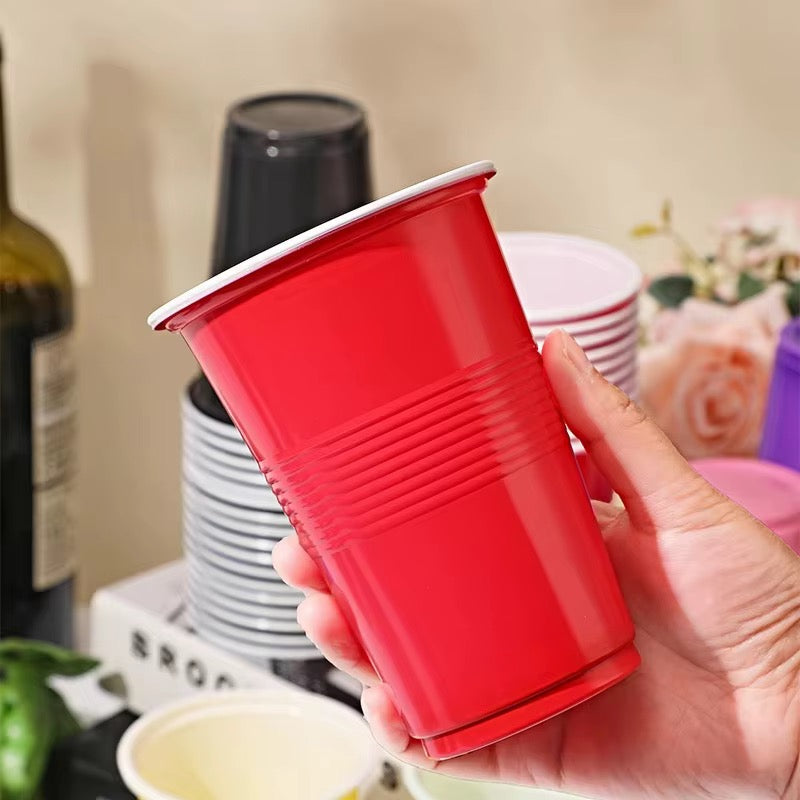 X12pcs Colorful Disposable Cups #DC4240