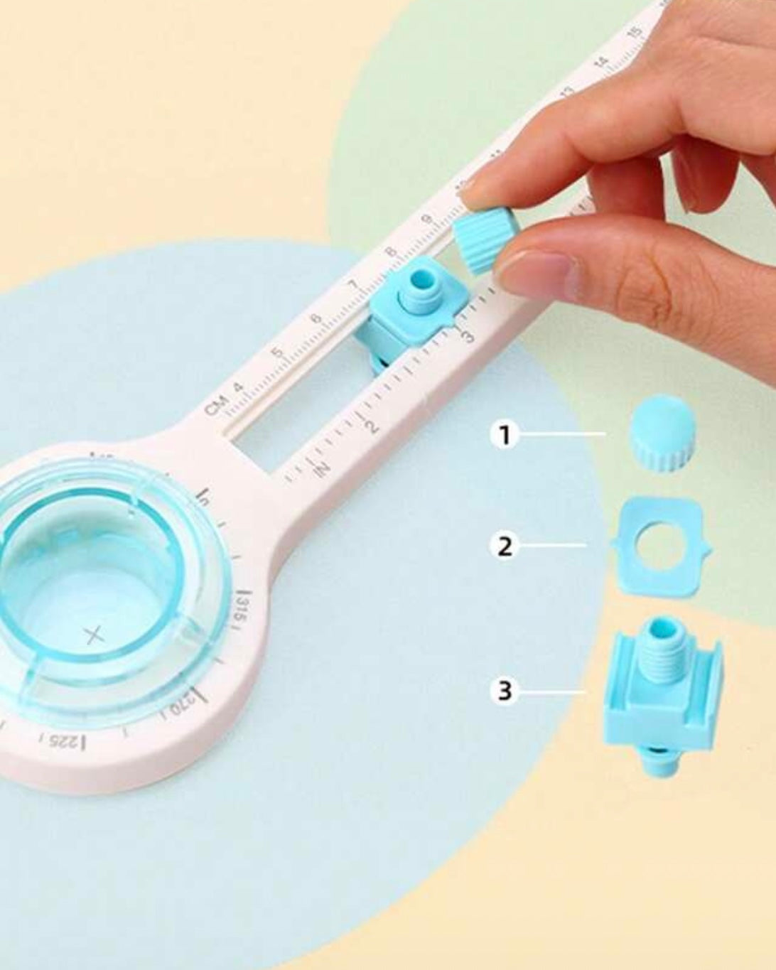 360 Degree Handmade Round Cutting Tool #CT2312