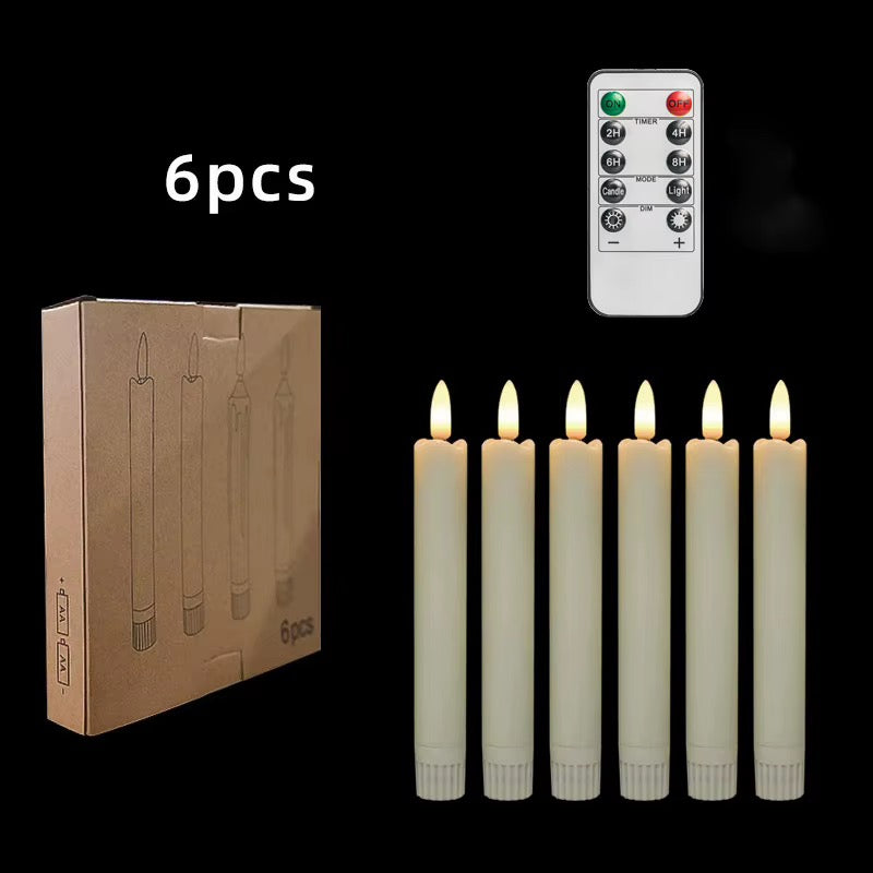 LED Taper Candles – 6pcs #EC4088