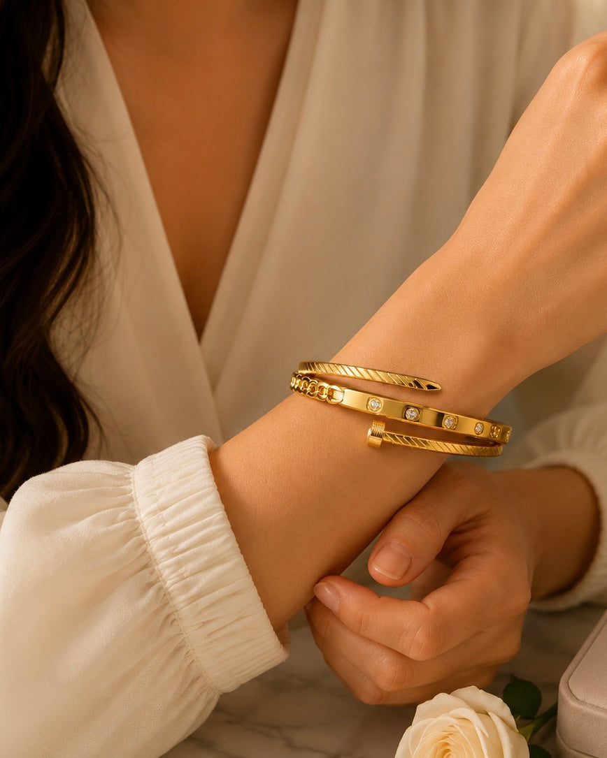 Luxury Stainless Steel Bracelet #GB3889