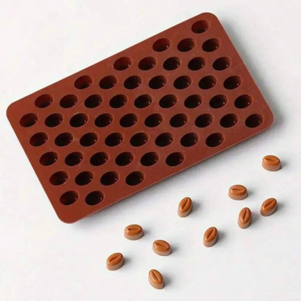 Mini Coffee Bean Silicone Mold #SM2089