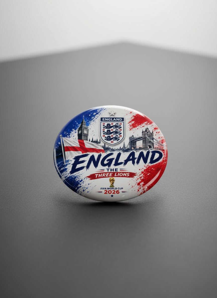 X3pcs World Cup 2026 Fan Badge #PM3277