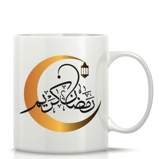 Ramadan Printed Glass Mug #GM2792