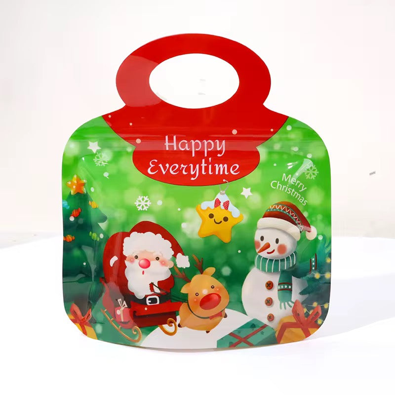 X12pcs/mix Christmas Bag With Zipper #CB2301