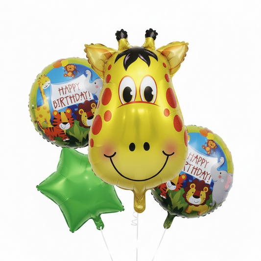 Jungle Birthday Balloon Set #JB3987