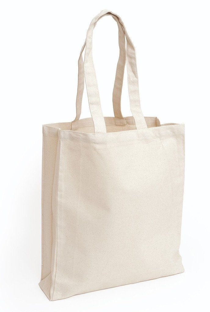 12pcs- Cotton Tote Bag #TB2098