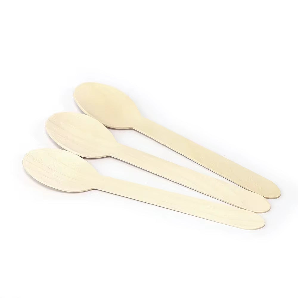 100pcs/pack Wooden spoon #WF2097