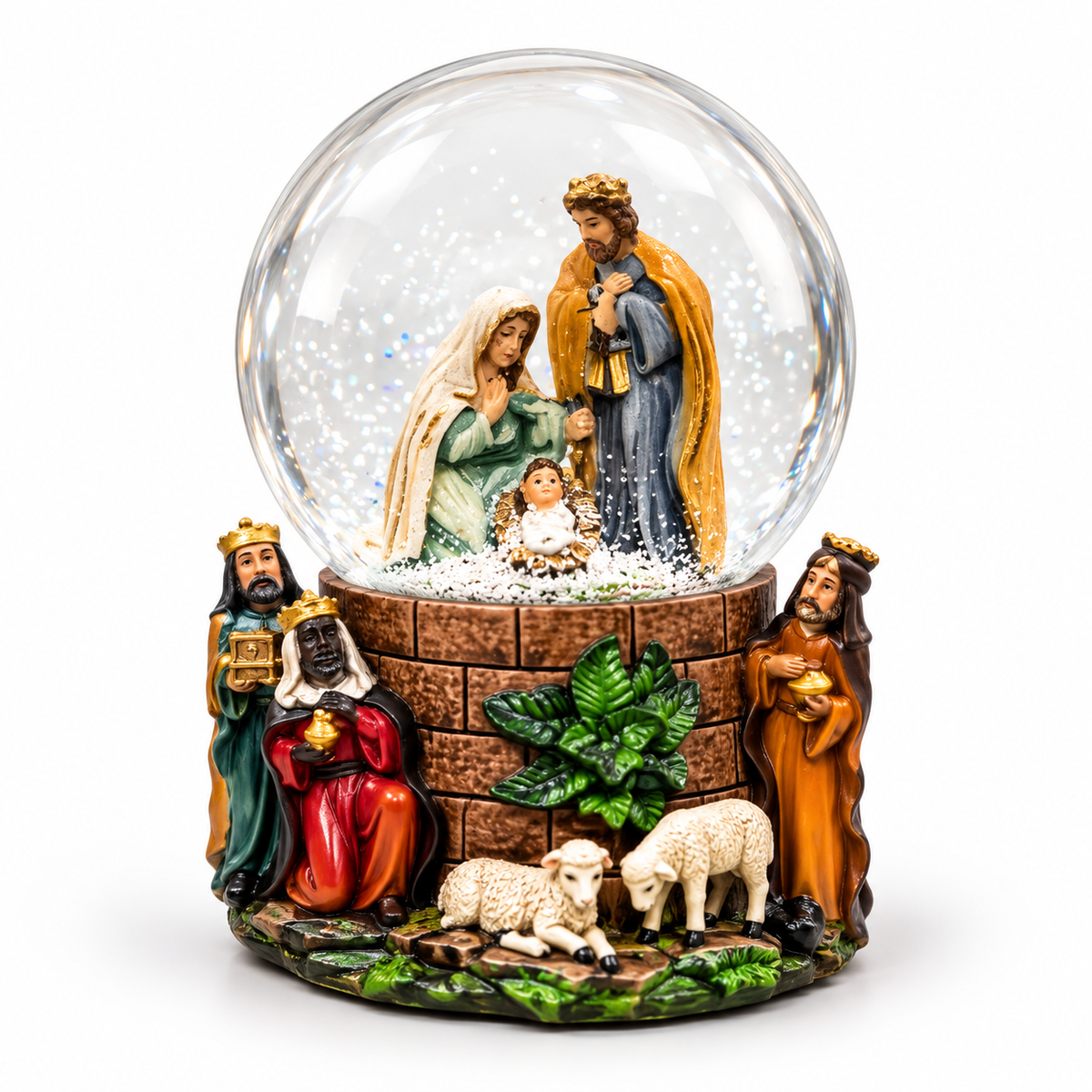 Christmas Nativity Snow Globe #SB4353