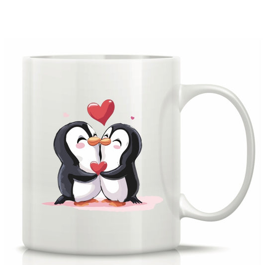 Printed Glass Mug with Cute Illustrations #GM3040