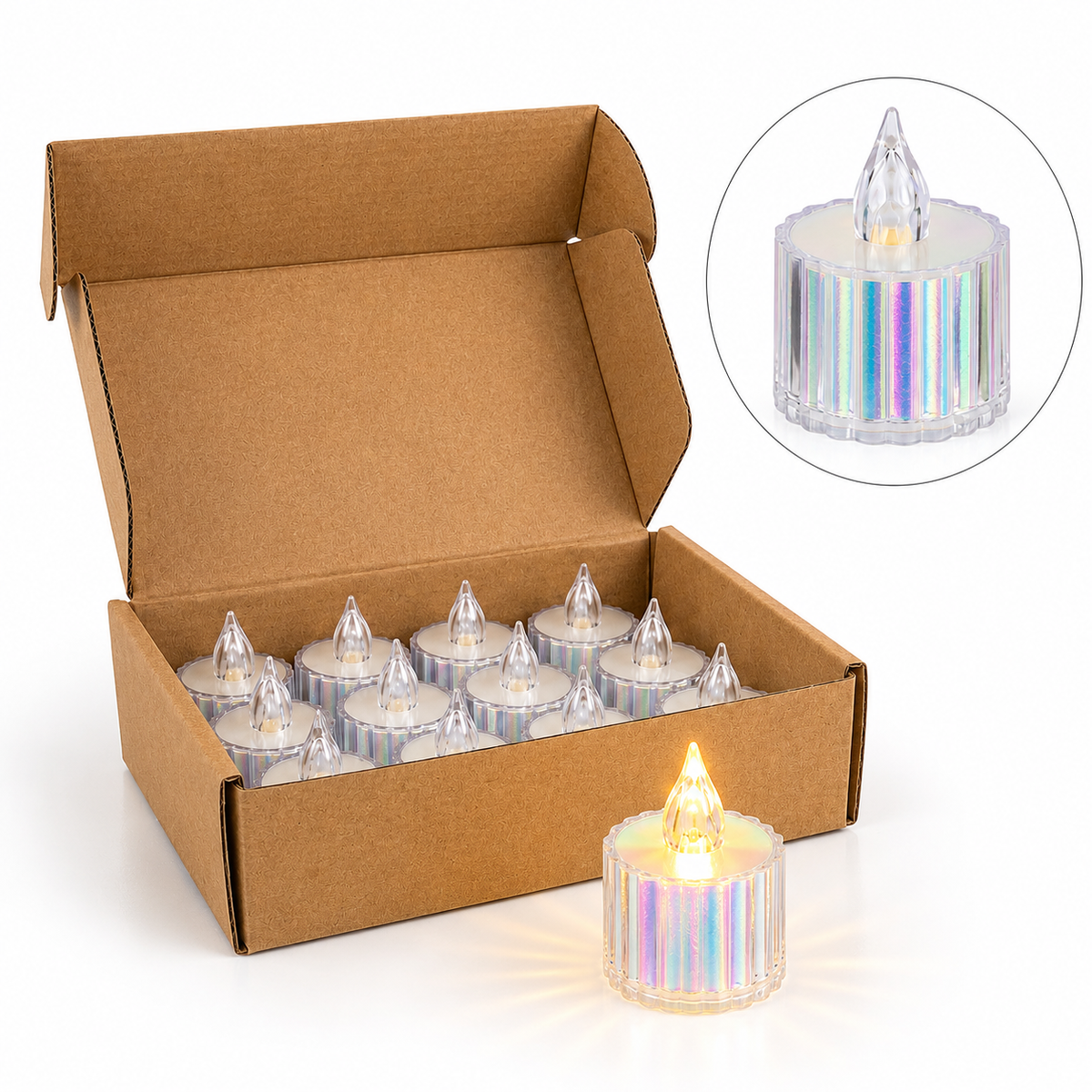 LED Candle Light – 3 Styles #EC4201