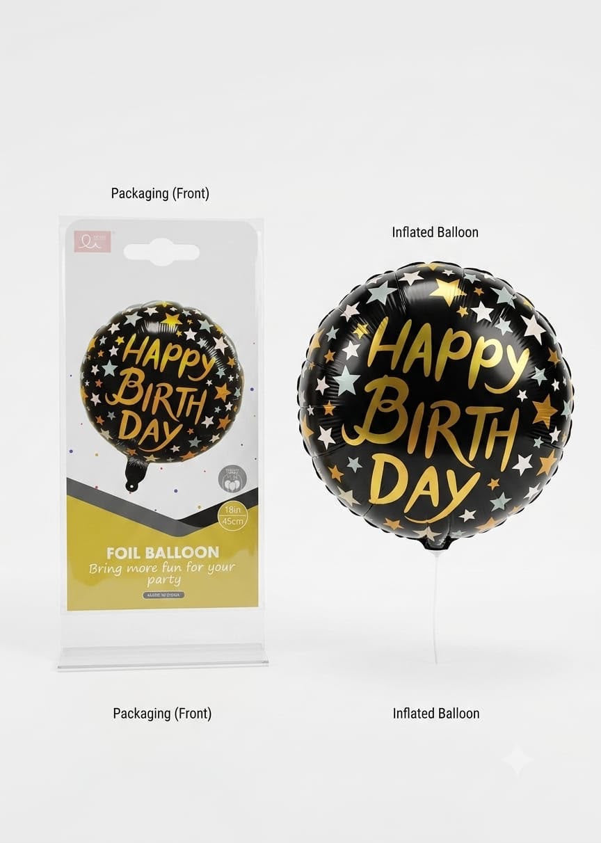 Happy Birthday Foil Balloon – 18 Inches #FB4115