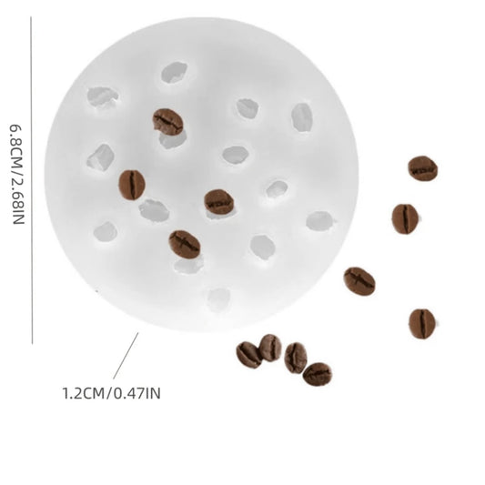 Coffee Bean Silicone Mold #SM2016