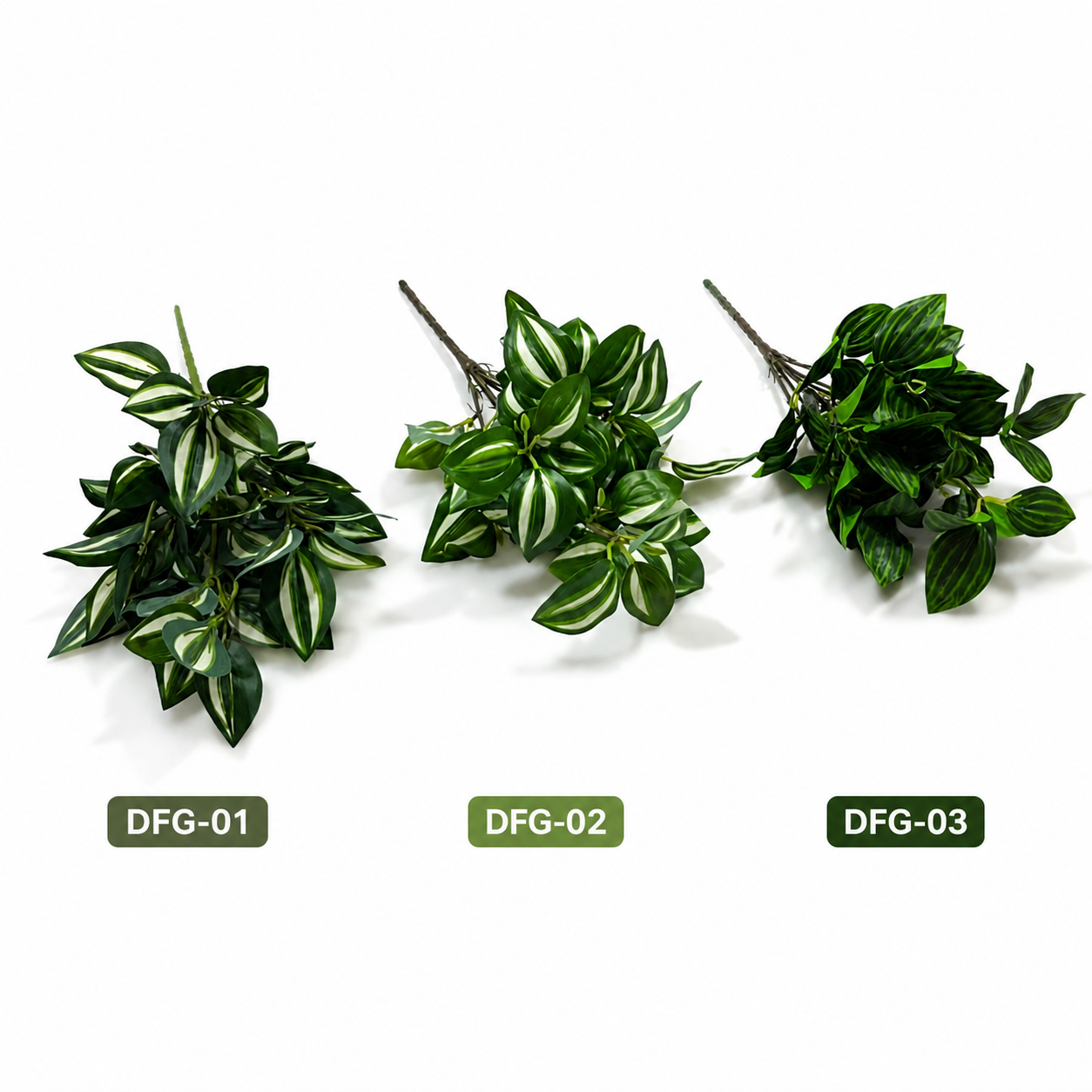 Artificial Variegated Leaf Bush #AF4142