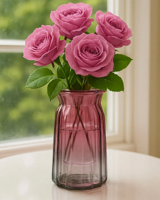 Flower Desk Decorative Glass Vase 15x8cm #GV2811