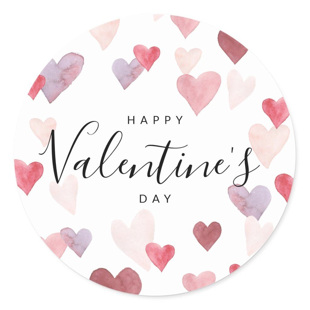 4cm x60pcs Valentine’s Stickers #VS2585