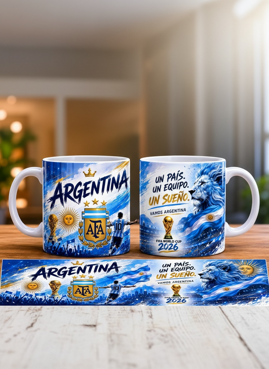 Football World Cup Printed Mug #PM3270