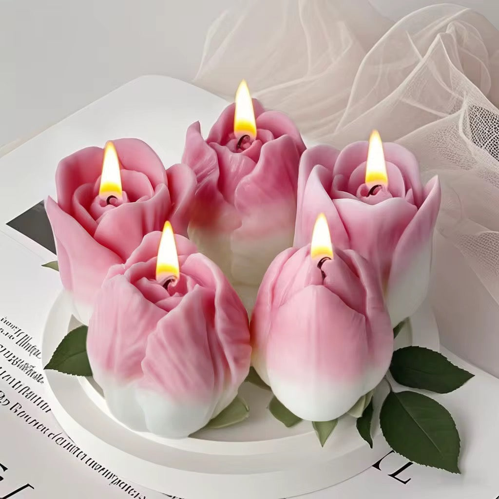 Tulip Flower Silicone Candle Mold