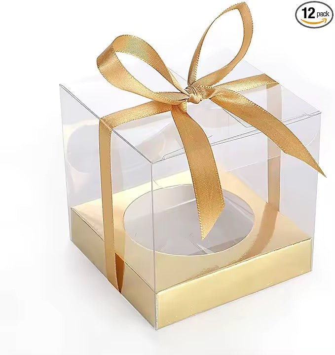 X12pcs / 9*9*9cm Cake Box #CB1935