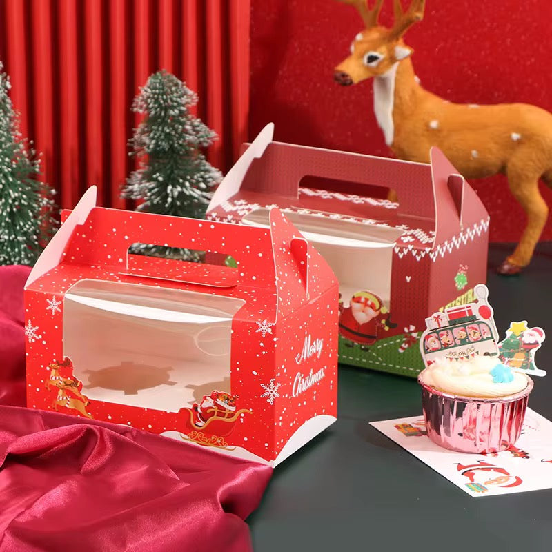 2 Grids Christmas Cake Box #CB2300